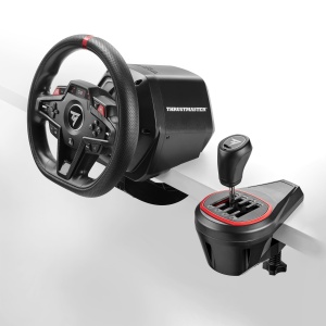 Volan Racing Thrustmaster T248R, 3,1 Nm Force Feedback, Pedalset si Schimbator TH8S - Img 3
