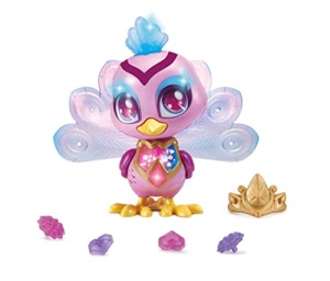 Vtech 80-532104 Sparklings Rubi animalul de companie electronic Peacock cu accesorii combo roz - Img 10