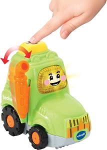 VTech Tut Tut Baby Flitzer Trecker Jucarie Interactiva Verde Portocaliu Galben - Img 2