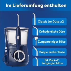 Waterpik Ultra Professional WP-663EU Dus bucal Tehnologie Pulsatie Culoare Albastru - Img 9