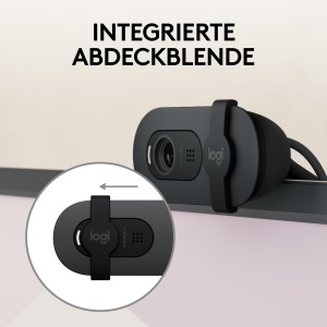 Webcam Full HD Logitech Brio 100 cu Microfon Integrat si Protectie pentru Privacitate - Img 4