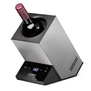 Weinkuhler CASO WineCase One Inox 5-18degC Display Touch carcasa inox