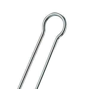 Westmark 2 Racleta de gatit si aluat cu cap din silicon, lungime: 22,5 cm/28,5 cm, silicon/otel inoxidabil, silicon, rosu/argintiu, 154622E7 - Img 2