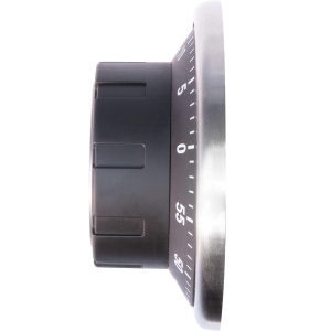Westmark Cronometru pe termen scurt/cronometru de bucatarie, mecanic, magnetic, 1-60 minute, otel inoxidabil/plastic, Redondo, antracit/argintiu, 10922260 - Img 4