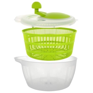 Westmark Salatschleuder Fortuna 5L TransparentVerde BPA Free - Img 6