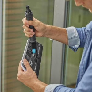 Wischer pentru feronerie Gardena Cleansystem 31 cm, cu microfibra si abziehlipa - Img 4
