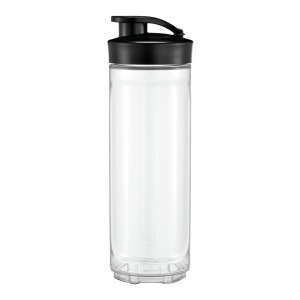 WMF Kult X Mix & Go/Kuchenminis sticla de baut 600 ml, sticla de smoothie, vas blender, pahar de smoothie din plastic Tritan, rezistent la spargere
