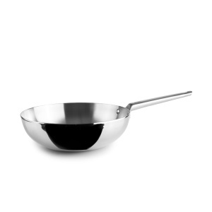 Wok IBILI, 28 cm, 5 straturi, inductie, fara antiaderenta