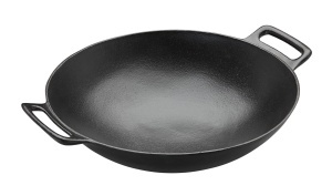 Wok ROSLE VARIO, 36 cm, Gusseisen emailat, pentru gatit la foc mare