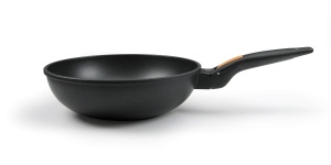 Wok Tescoma 605058.00 SmartCLICK 28 cm, inox, negru - Img 2