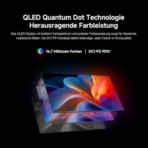 Xiaomi F Pro 32 inchi 81 cm QLED Smart TV Fire TV Tuner triplu DVB-CSS2TT2 Dolby Audio DTS VirtualX DTS-HD Control vocal cu Alexa compatibil cu Apple  - Img 3
