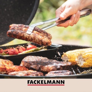 Zanga de Grill Fackelmann din Otel Inoxidabil, 36 cm, Spalare Automata - Img 4