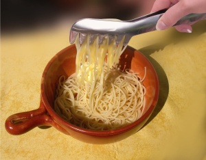 Zanga de Servire Fackelmann, Inox, 19 cm, pentru Spaghete si Salate - Img 5