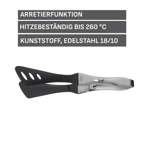 Zanga de Servire Silit Girato 31 cm, Inox, Hitzebestendig, Usor de Folosit - Img 2