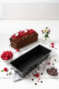 Zenker Pull-out King Cake Plate Perfect Black - Tava reglabila din tabla de otel, 20-35 cm, acoperire antiaderenta, Fabricat in Germania - Img 2