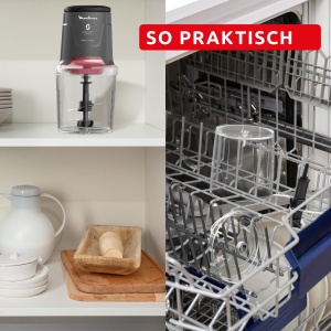 Zerkleinerer electric Moulinex Easy Press, 600 W, 500 ml, gri - Img 4