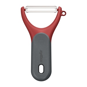 Zyliss Soft Skin Y Peeler E950049 Lama micro-zimtata Maner ergonomic din paie de grau