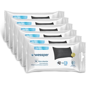Absorbant de mirosuri Wessper Fresh Fridge - 6 cartuse cu activ carbon