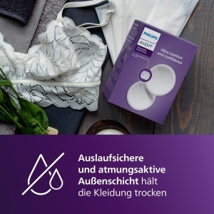 Absorbante pentru alaptare Philips Avent SCF25413, 100 bucati, ultrasugative, ultratinzi - Img 4