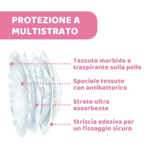 Absorbante san Chicco Natural Feeling antibacteriene 30 buc ultra subtiri si foarte absorbante - Img 2