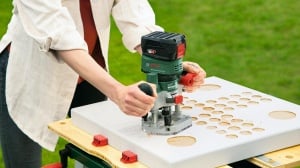 Accesorii Bosch 6 buc. Set de freze din carbura (pentru lemn, tija O 6 mm, masina de frezat accesorii) - Img 6