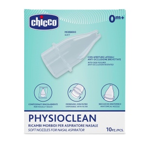 Acessorii Nas Nasuc Chicco - 10 Piese, Include Filtre si Capete Interchangeabile