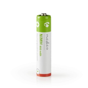Acumulator reincarcabil NI-MH AAA Nedis 1.2 V 950 mAh, 4 bucati