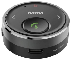 Adaptor Bluetooth Auto Hama Bluetooth-Receiver Kfz Bluetooth 51 AUX-In Functie Hands-Free