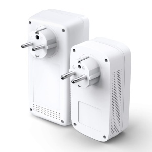 Adaptor Powerline TP-Link TL-WPA8631P KIT, 1300 Mbits, 4 porturi Gigabit, Alb - Img 2