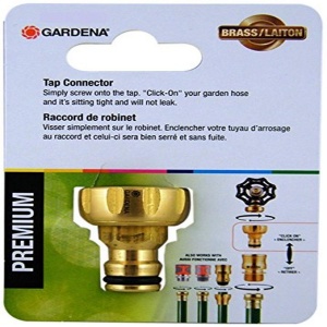 Adaptor robinet din alama Gardena, robust si compatibil cu toate sistemele Gardena