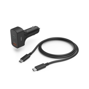 Adaptor universal Hama Kfz USB C pentru laptop, 65W, negru - Img 3