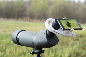 Adaptor universal pentru smartphone Bresser, pentru telescoape si microscoape, 50-88 mm - Img 3
