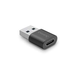 Adaptor USB-C Hama, USB-A la USB-C, transfer 10 Gbits, reciclabil