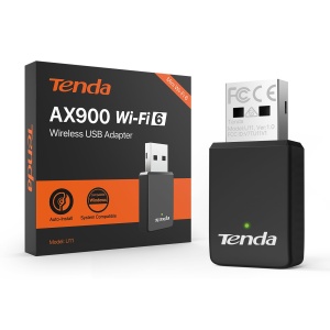 Adaptor Wi-Fi Tenda U11 USB pentru PC, 286 Mbits 2.4GHz, 600 Mbits 5GHz