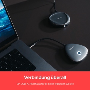 Adaptor wireless HDMI Verbatim Share My Screen 4K, USB-C, compact, cu hub - Img 5