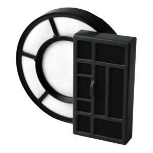 AEGAEF136 Set de filtre pentru aspiratoare fara sac (1 filtru de motor, 1 filtru de igiena, aer curat, anti-miros, ideal pentru proprietarii de animale de companie, personalizat, filtru Hepa pentru AEG Aptica TT si Vampyr T10, negru) - Img 2