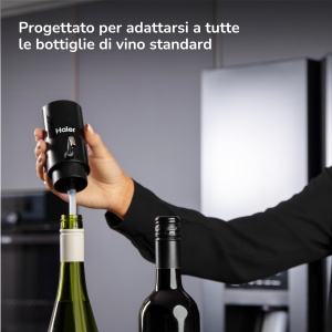 Aerator si dozator de vin electric Haier, 2 in 1, compatibil cu sticle standard - Img 4