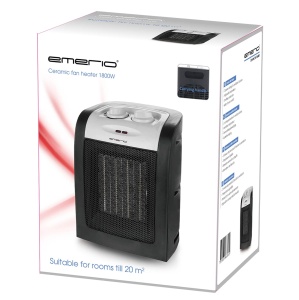 Aeroterma Emerio FH-106145 1800W ECO Element Ceramic PTC Termostat Reglabil Negru - Img 7