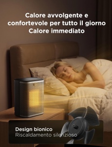 Aeroterma Midea PTC, 2000 W, 5-in-1, Compacta - Img 8