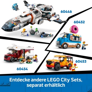 Ambulanta LEGO City 60451 cu 184 piese, 2 mini figurine si accesorii medicale - Img 8