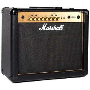 Amplificator E-Gitara Marshall MG30GFX, 30W, cu FX, Negru si Auriu - Img 1