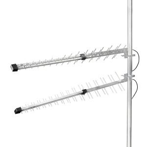 Antena 3G4G NEDIS pentru exterior, 15 dBi, 30 cm, argintie - Img 1