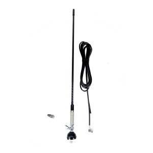 Antenna CB PNI S60, 200W, 590mm, Negru - Img 1