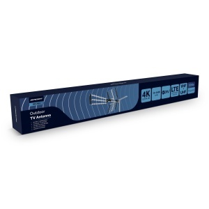 Antenna DVB-T2 Berdsen cu Amplificator, 13-15 dB, Raza 80 km, Full HD 4K - Img 8