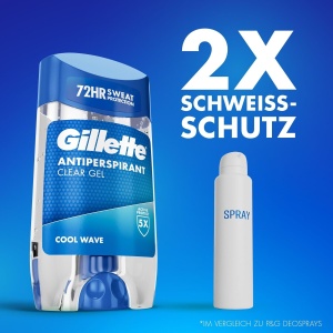 Antiperspirant Gel Transparent Gillette Arctic Ice 70ml - 72 Ore Protectie - Img 5