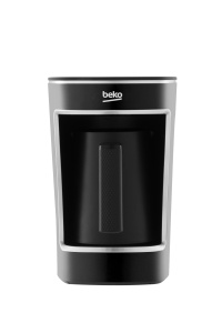 Aparat de cafea Beko TKM 2341 Mocha, pana la 5 cani, Cooksense, cafea turceasca spumoasa, control anti-scurgere cu o singura atingere, negru