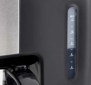 Aparat de cafea Clatronic(r) cu temporizator, ulcior de 1,5 litri pentru 12-14 cesti de cafea, cronometru LCD 24h, mentinere automata la cald, protectie impotriva picaturilor, filtru detasabil, afisaj si lumini indicatoare, 900W - KA 3642 - Img 6