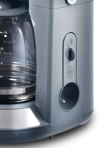 Aparat de cafea Russell Hobbs [cronometru digital, cap de dus pentru extractie si aroma optime] Inspire Grey (max 10 cani, ulcior de sticla de 1,25 l, placa de incalzire, 1100W) Filtru de cafea 24393-56 - Img 3