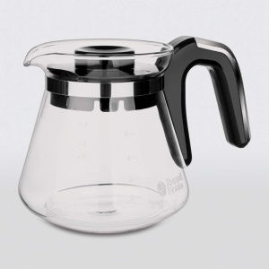 Aparat de cafea Russell Hobbs Mini [cap de dus pentru extractie si aroma optime] Compact (max 5 cani, ulcior de sticla de 0,6 l, inclusiv filtru permanent, placa de incalzire) aparat de cafea cu filtru compact mic 24210-56 - Img 3