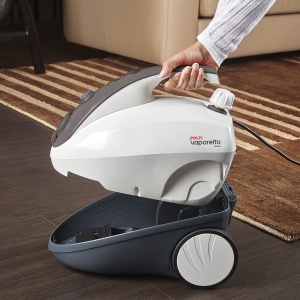 Aparat de curatare cu aburi Polti Smart 30 S, 1800 W, 3 bar, NegruAlb - Img 2
